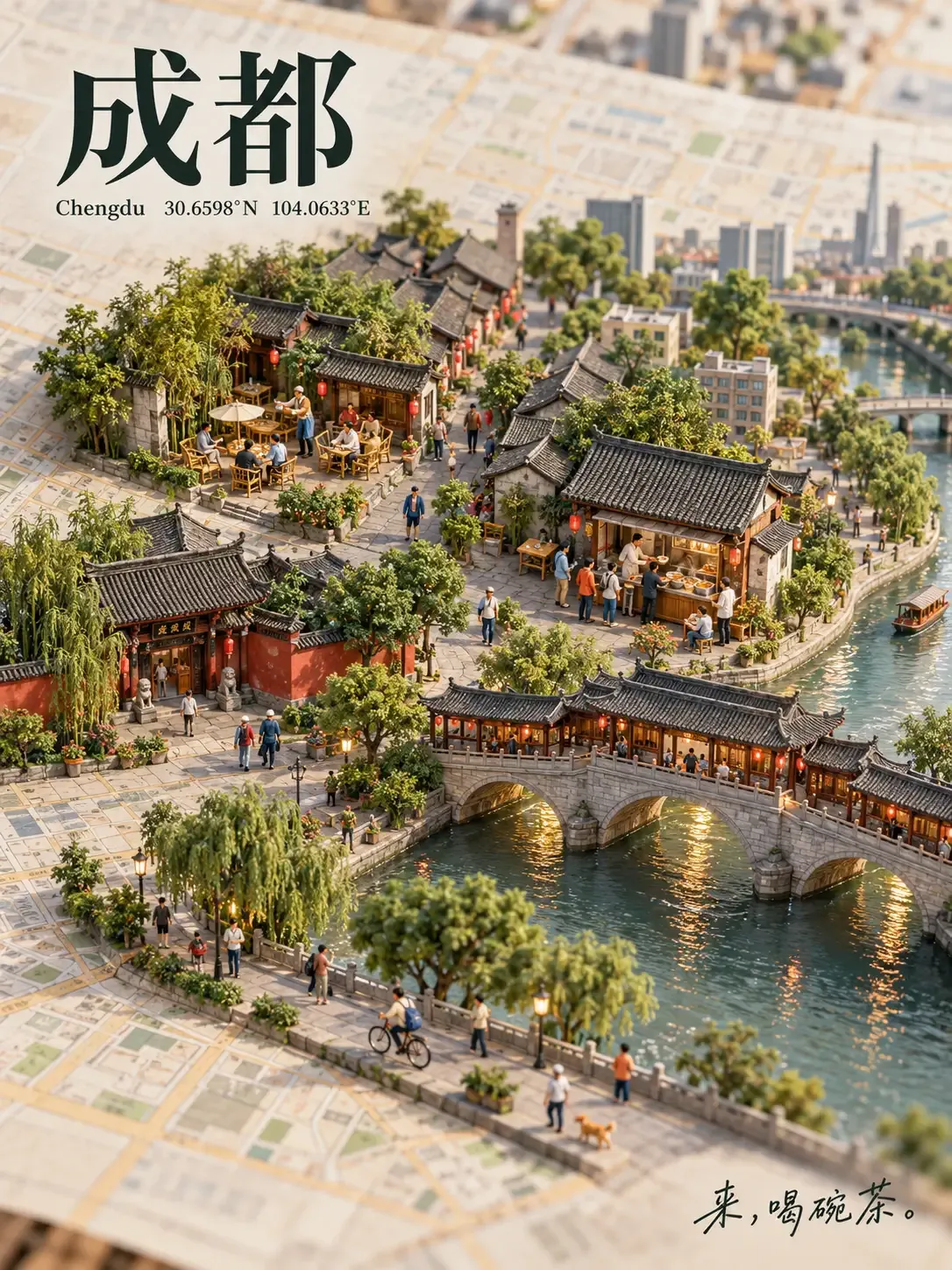地方志微缩景观封
